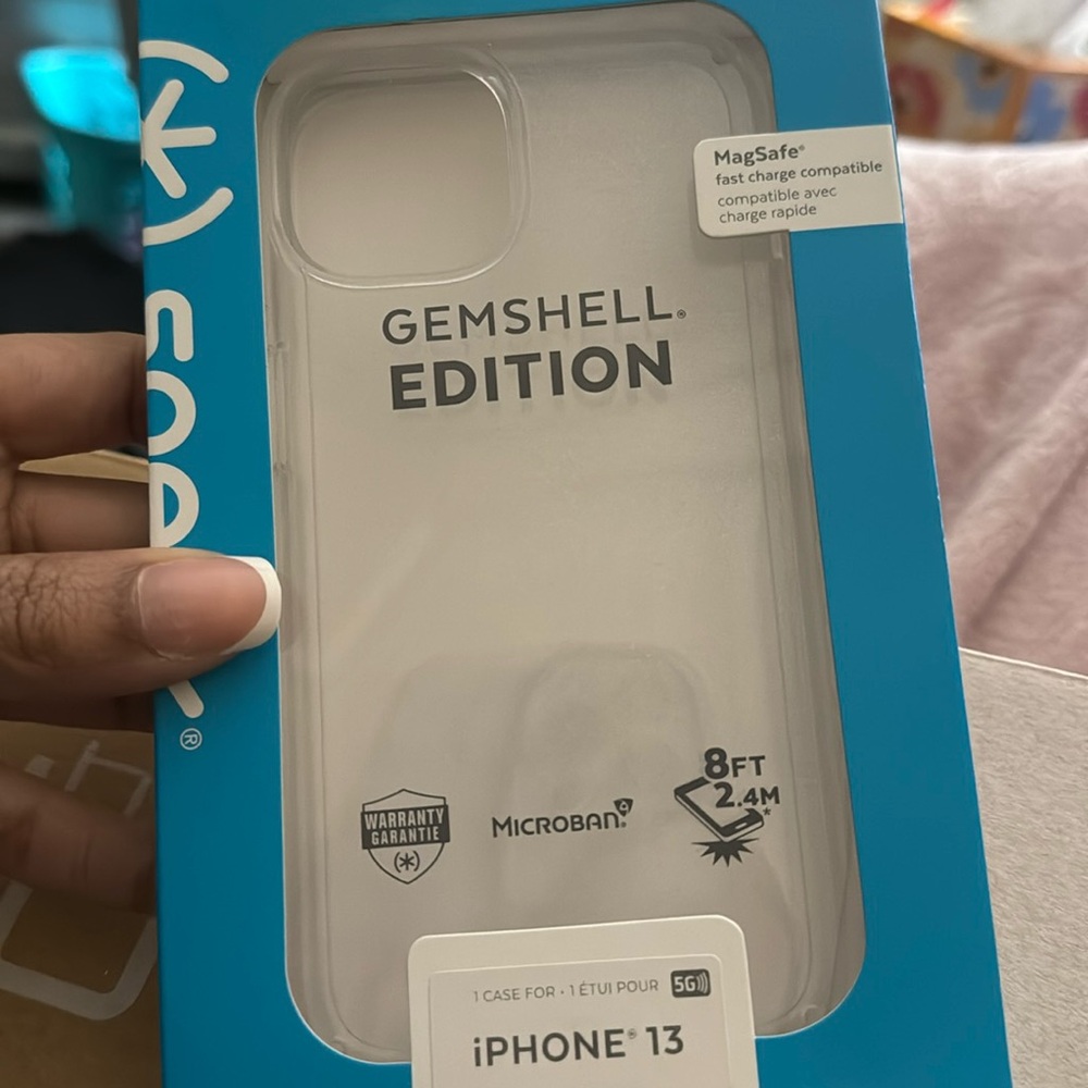Glitter speck phone case. Brand new still in original packaging. iPhone 13